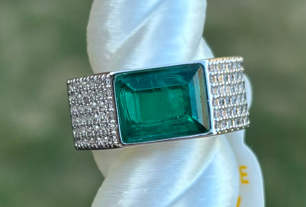 BP Emerald Cubic Zirconia Size 7