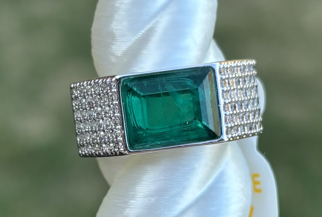 BP Emerald Cubic Zirconia Size 7