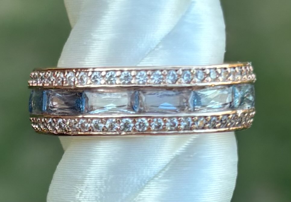 BP Blue Topaz Size 7