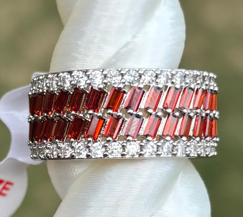 BP Garnet Cubic Zirconia Size 10