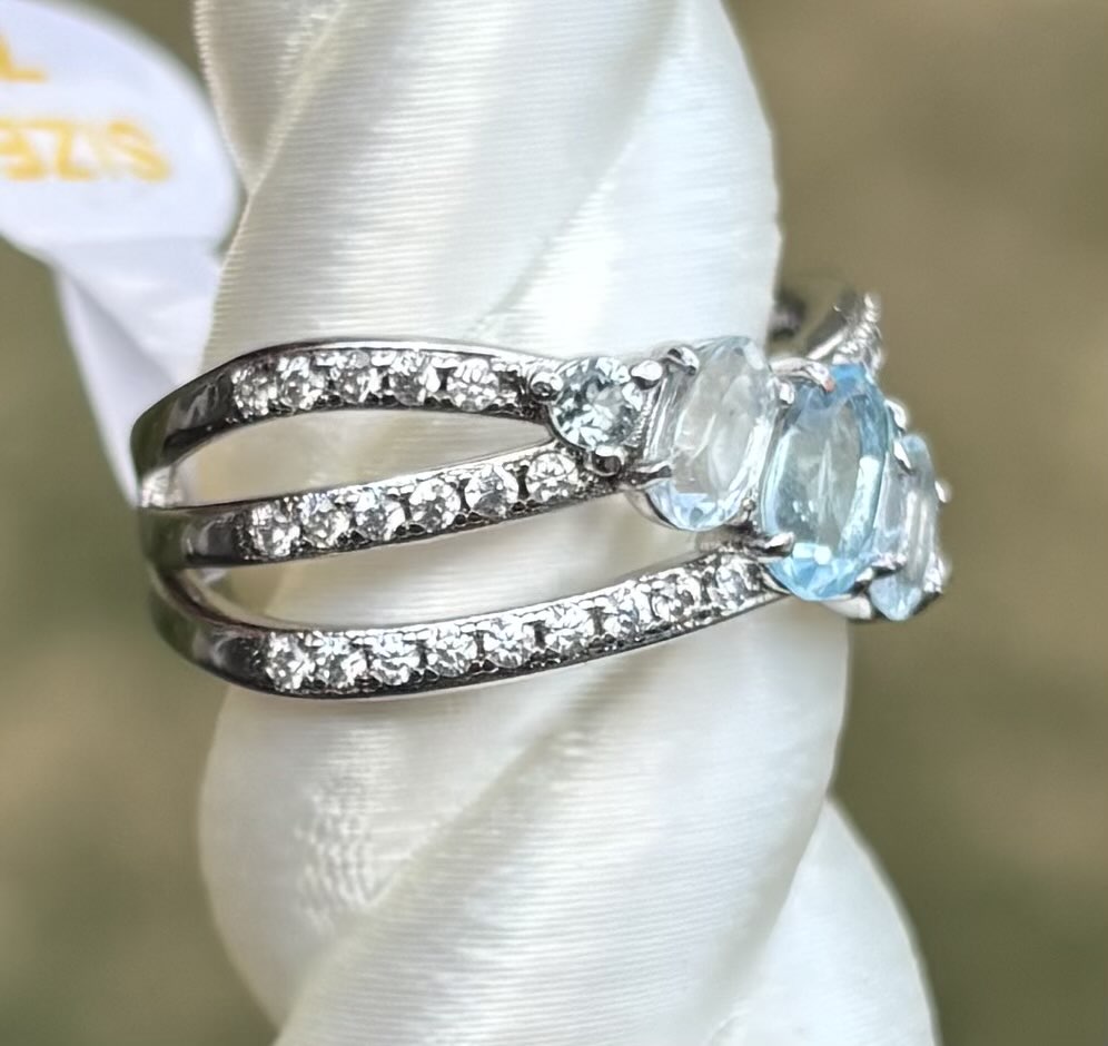 BP Blue Topaz Size 7