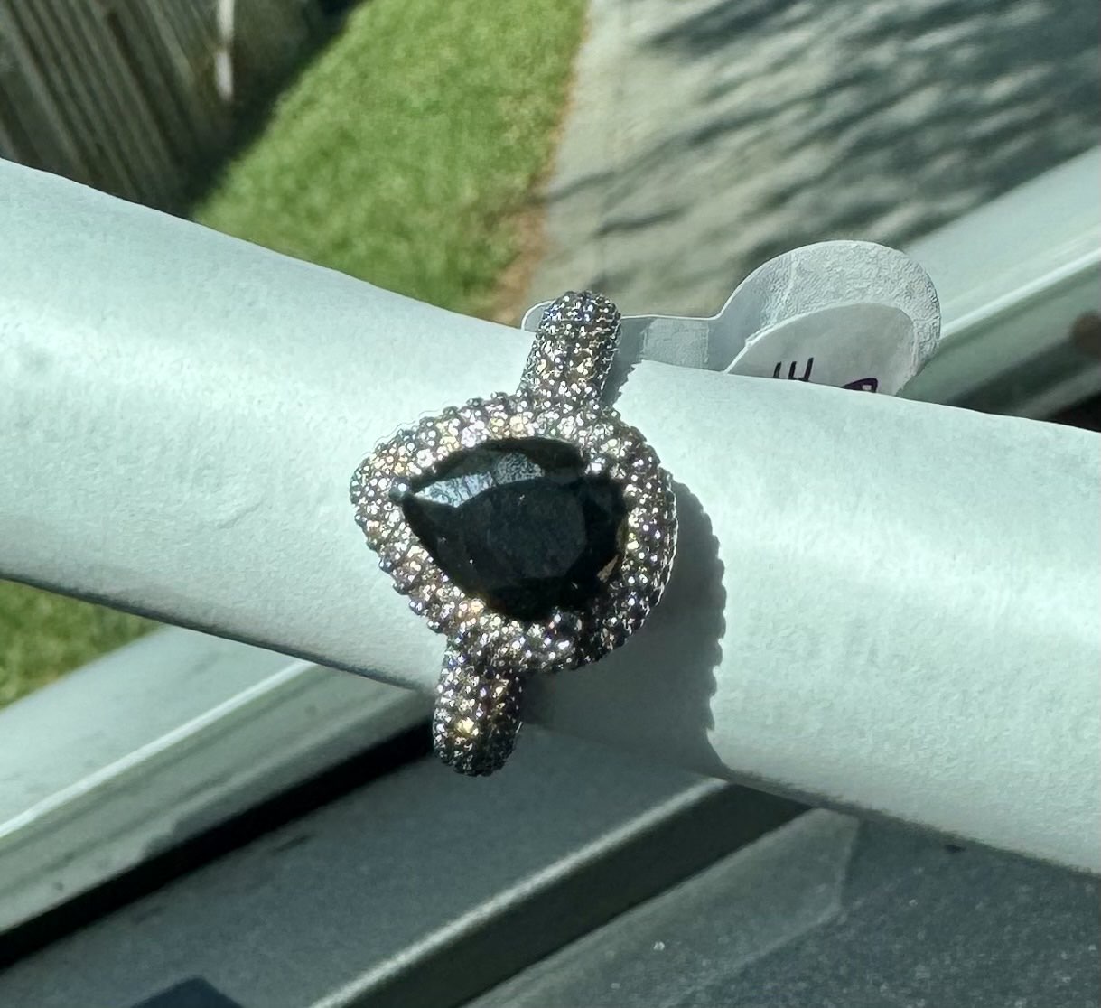 BP Black Onyx & Smokey Topaz Size 9