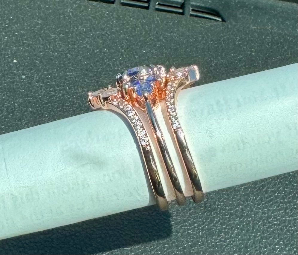 BP Tanzanite Rose Gold Size 10 December 2024