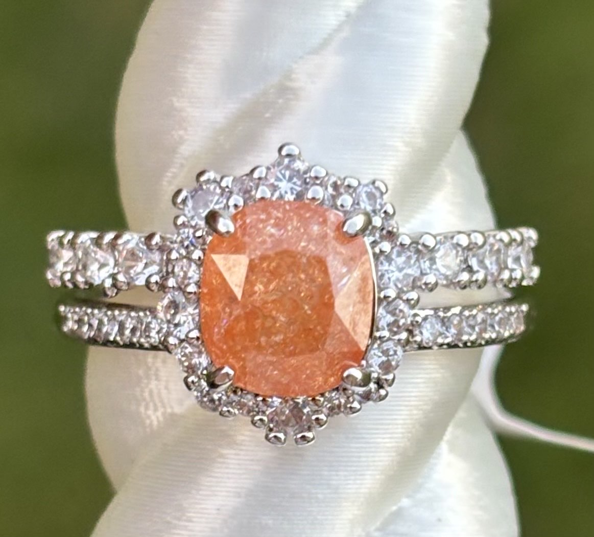 BP Peach Ice Crystal Size 8